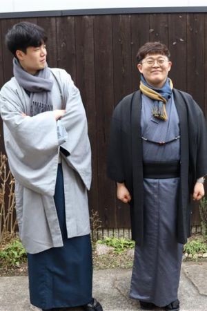 男性着物