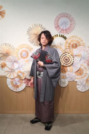 男性着物