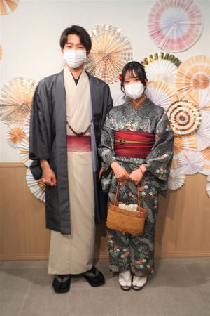 男性着物