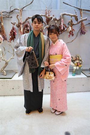 男性着物