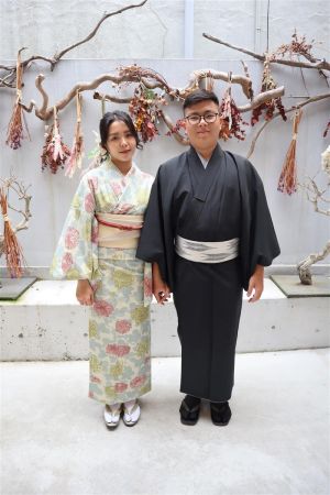 男性着物