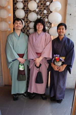 男性着物