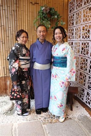 男性着物