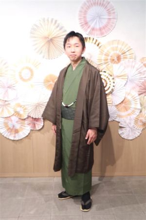 男性着物
