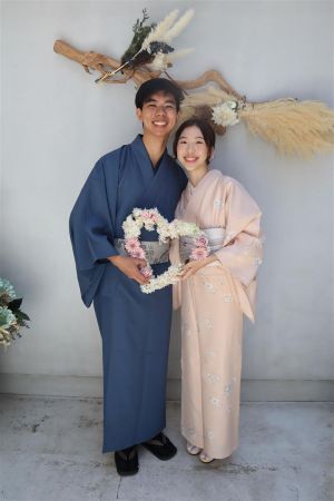 男性着物