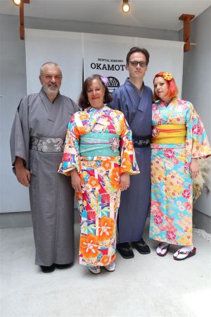 男性着物