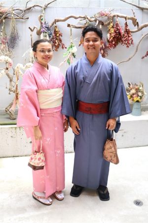 男性着物