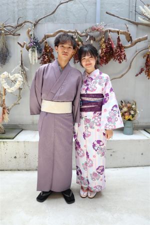男性着物