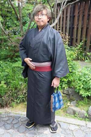 男性着物