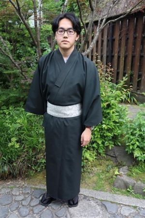 男性着物