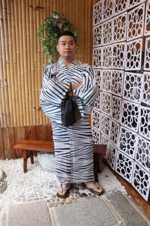 男性浴衣