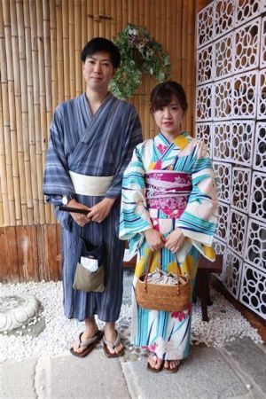 男性浴衣