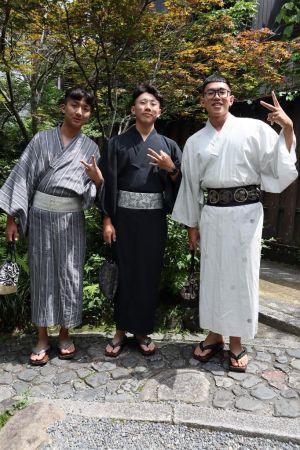 男性浴衣