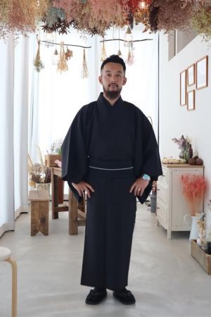 男性着物