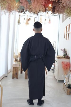 男性着物
