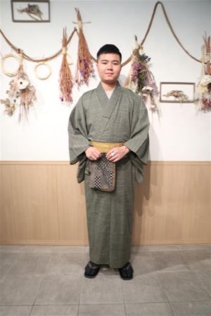 男性着物