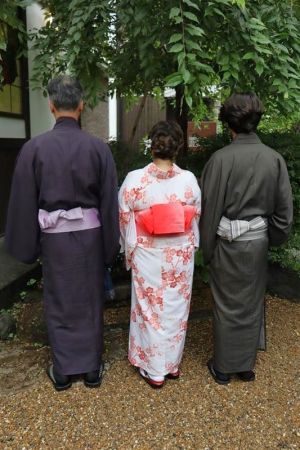 男性着物