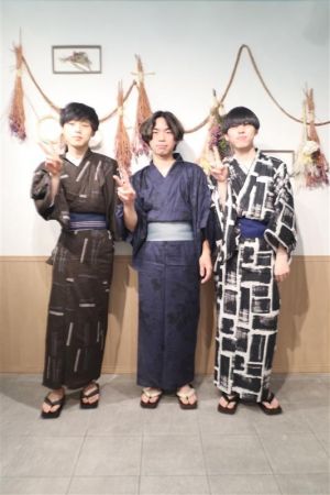 男性浴衣