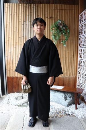 男性着物