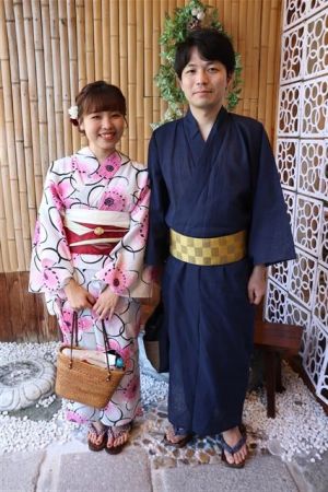 男性浴衣