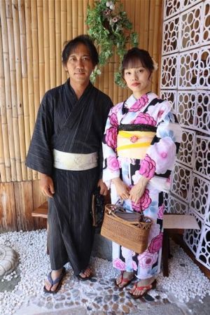 男性浴衣