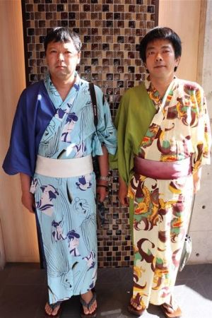 男性浴衣