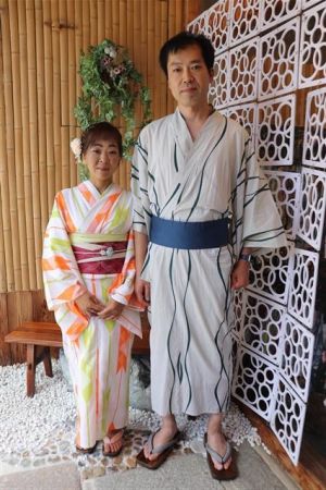 男性浴衣