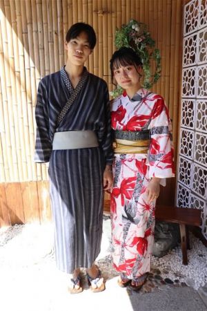 男性浴衣
