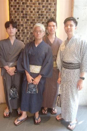 男性浴衣