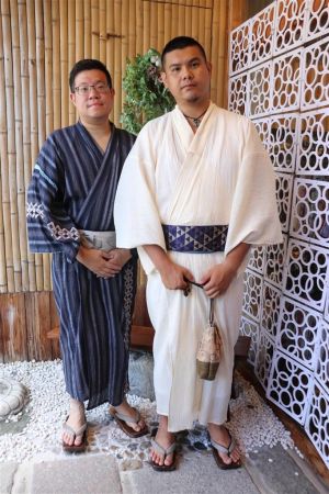 男性浴衣