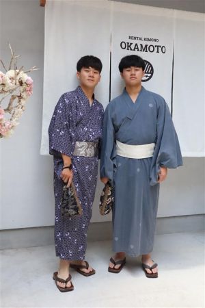 男性浴衣