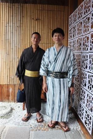 男性浴衣