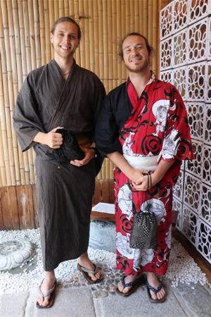 男性浴衣