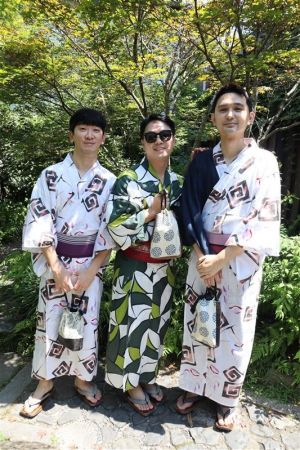 男性浴衣