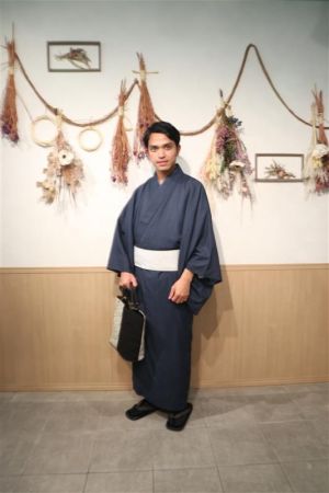 男性着物