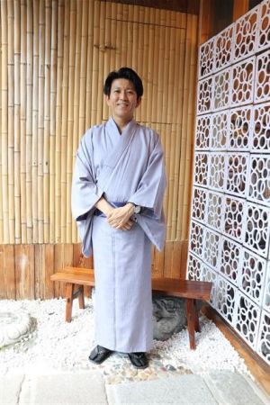 男性着物