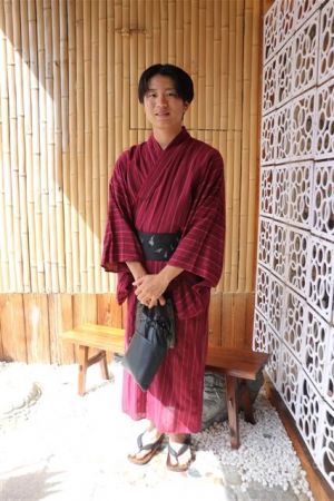 男性浴衣