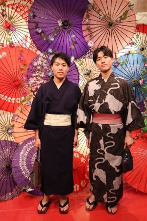 男性浴衣