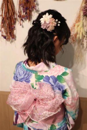フリーチョイスヘアセット