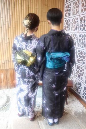 男性着物