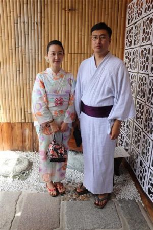 男性浴衣