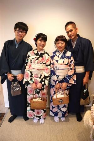 男性着物