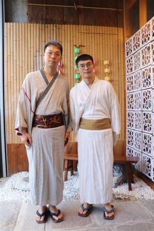 男性浴衣