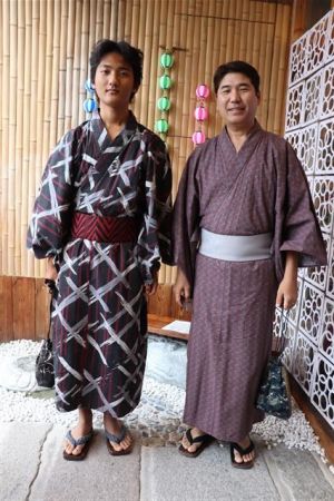 男性浴衣