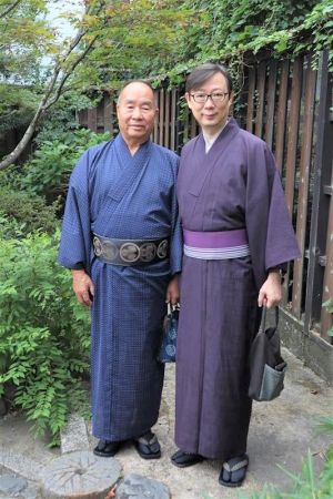 男性着物