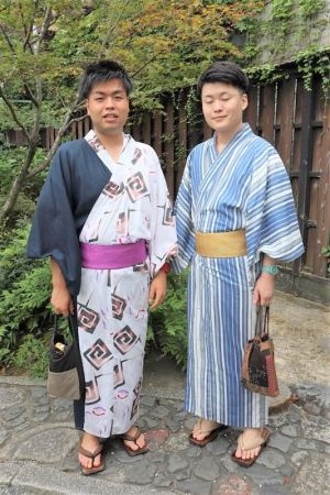 男性浴衣