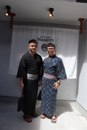 男性浴衣