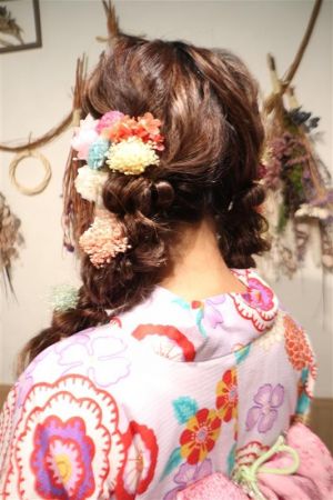 フリーチョイスヘアセット