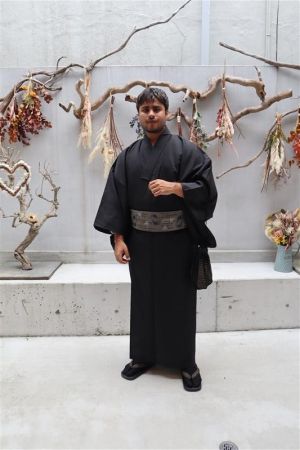 男性着物