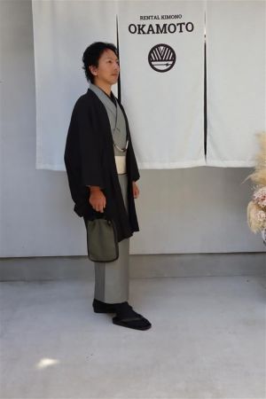 男性着物